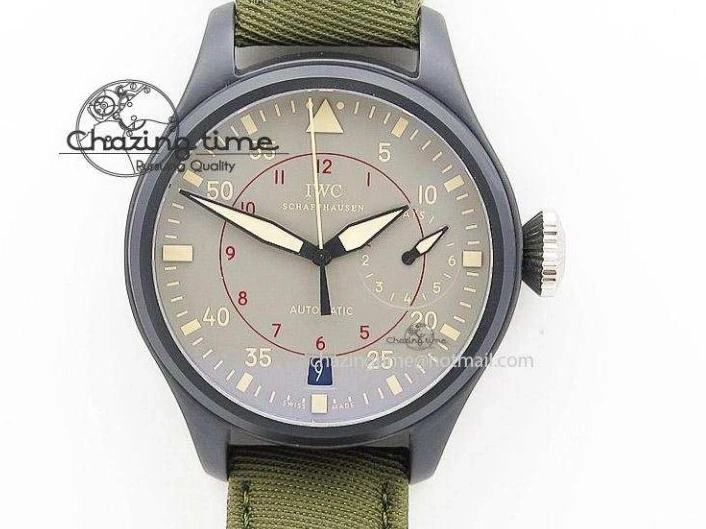 MIROTIME 0302 Big Pilot Real PR IW502701 RG YLF 1:1 Best Edition Blue Dial On Calfskin Strap A Classic 7225